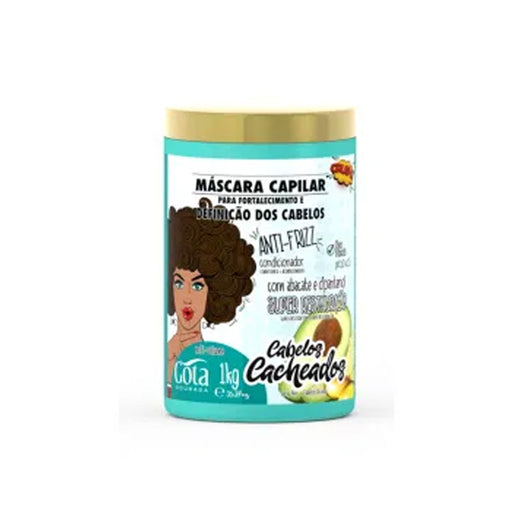 Mascara Fortalecimento Cacheados 1kg - Gota Dourada - 1