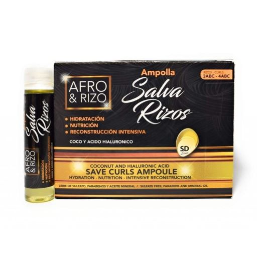 Ampolas de Reconstrução para cabelos encaracolados - Afro & Rizo - 1