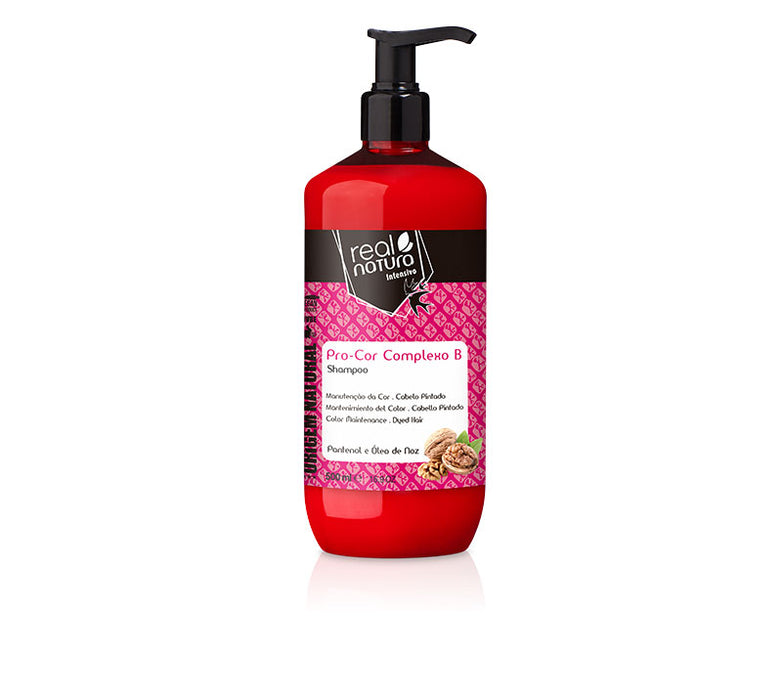 Shampoo Sem Sal Pro-cor Complexo B 500ml - Real Natura - 1