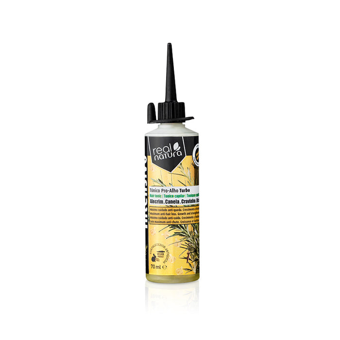 Tônico Capilar com Alho - Tônico Pro-alho Turbo 70 ml - Real Natura - 1