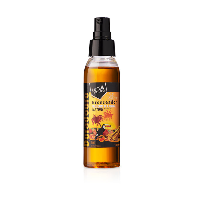 Óleo Bronzeador Urucum + Canela 100 ml - Real Natura - 1