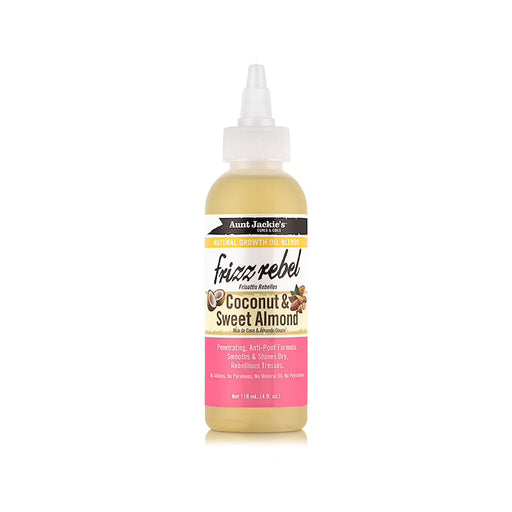 Aceite Antiencrespamiento - Frizz Rebel Coconut &amp; Sweet Almond Oil 118 ml - Aunt Jackie's - 1