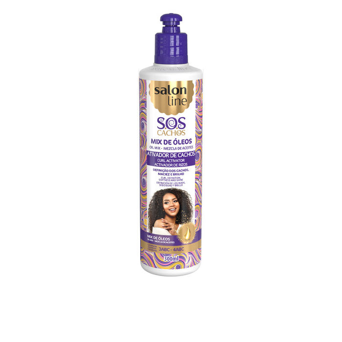 Ativador de Cachos SOS Cachos - Mistura de Óleos 300ml - Salon Line - 1