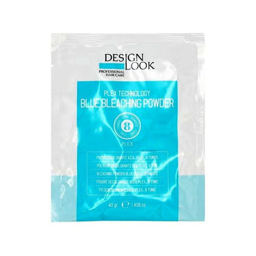 Pó Descolorante Azul Plex 8 Tons sobre 40g - Design Look - 1