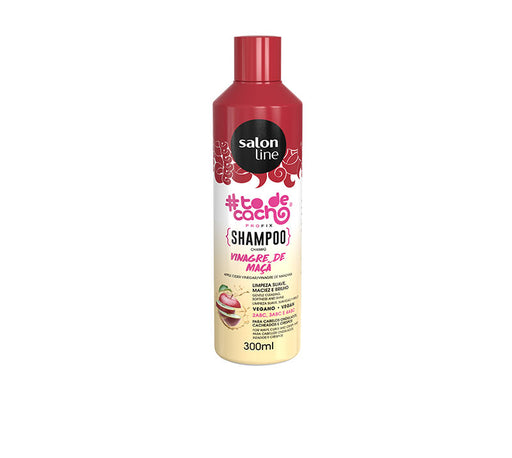 Shampoo &#39;To de Cacho&#39; - Vinagre de Maçã 300ml - Salon Line - 1