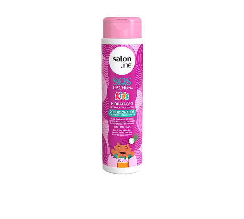 SOS Cachos Condicionador Hidratante Infantil 300ml - Salon Line - 1