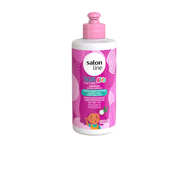 Creme Modelador Infantil SOS Cachos 300ml - Salon Line - 1