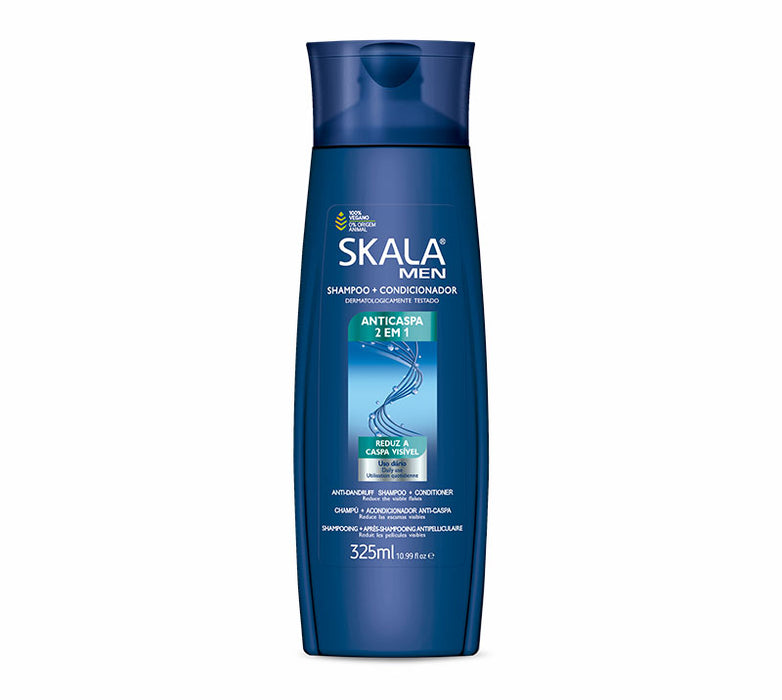 Shampoo + Condicionador Anticaspa Men 325ml - Skala - 1