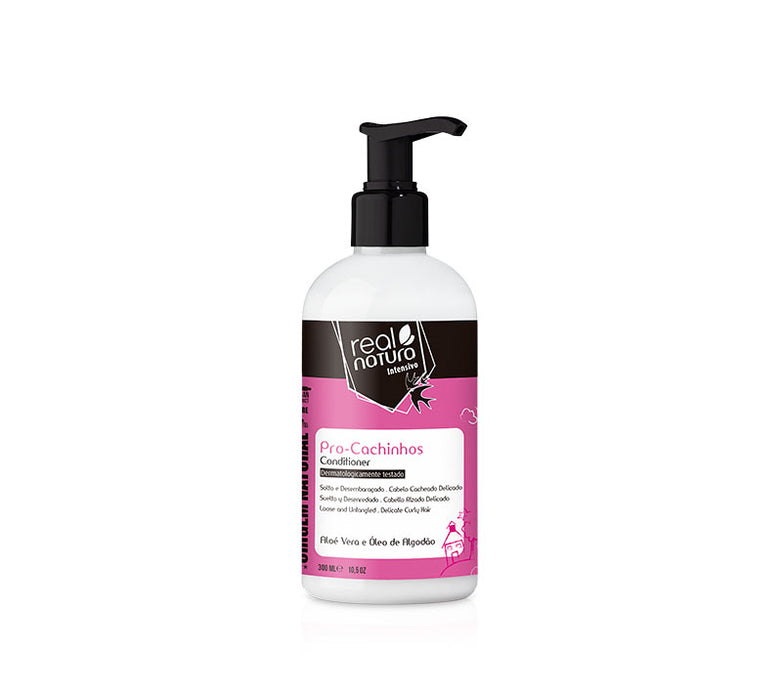 Condicionador Sem Sal Pro-cachinhos 300ml - Real Natura - 1