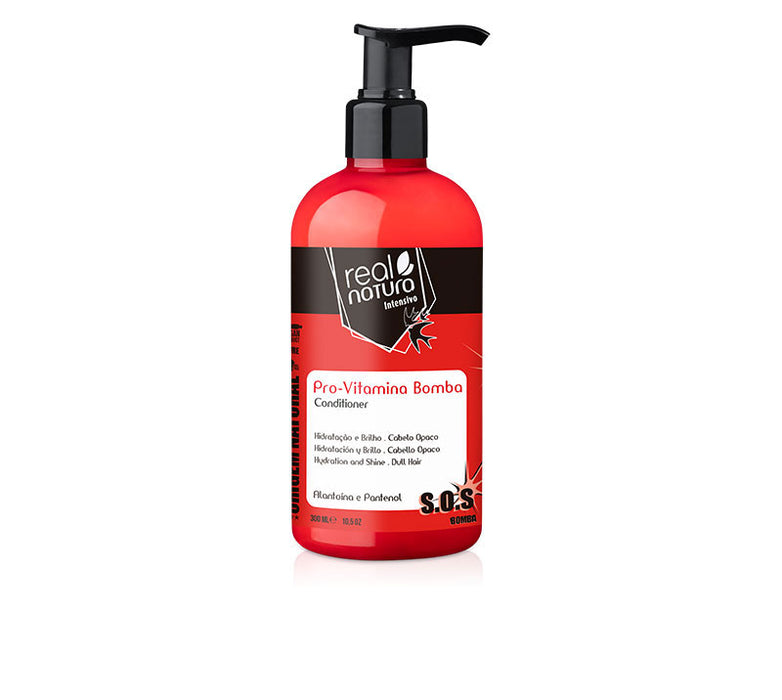 Condicionador Sem Sal Pró-vitamina Bomba 300ml - Real Natura - 1