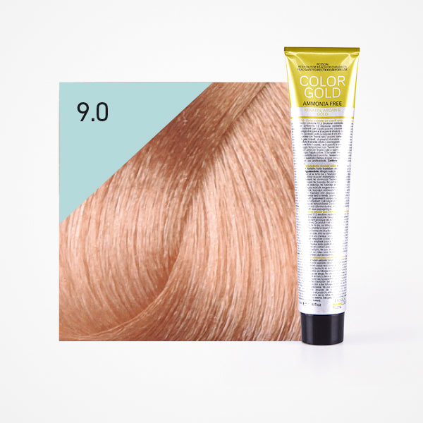 Colorante Dourado sem amônia 100ml - Design Look : 9.0 Rubio Clarísimo - 1