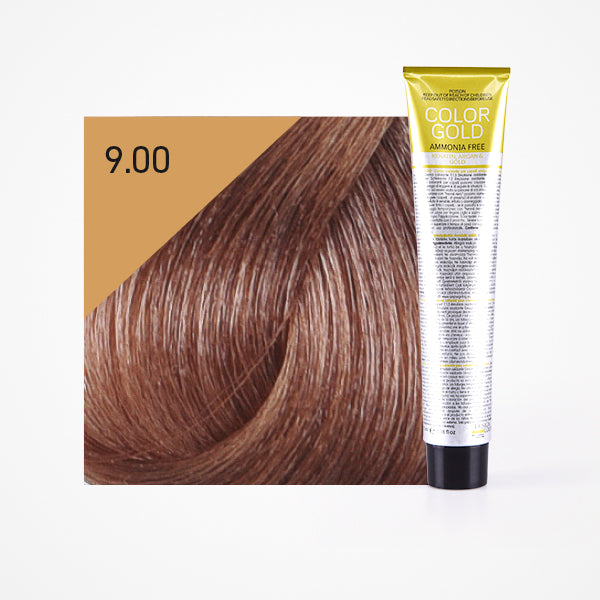 Colorante Dourado sem amônia 100ml - Design Look : 9.00 Rubio Clarísimo Intenso - 1