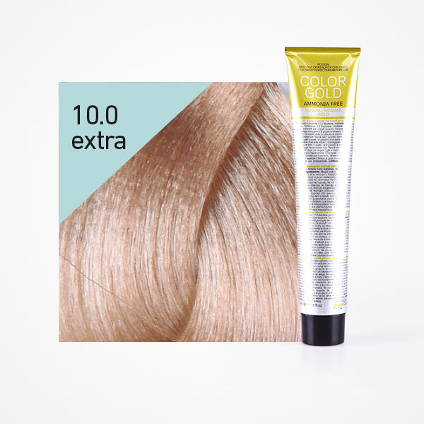 Colorante Dourado sem amônia 100ml - Design Look : 10.0 Extra Rubio Platino - 1