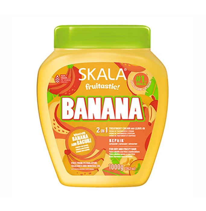 Condicionador Cremoso de Banana Frutástica 2 em 1 1000 ml - Skala - 1
