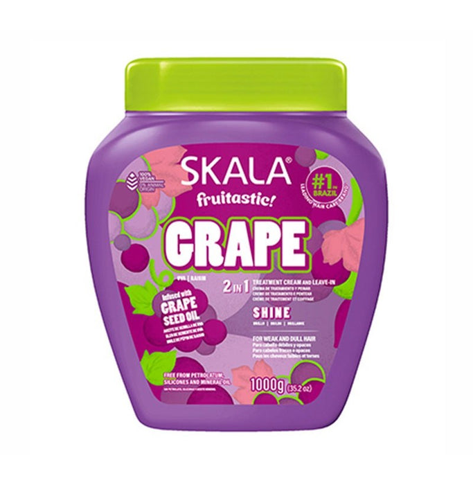 Condicionador de Creme Uva Frutástica 2 em 1 1000 ml - Skala - 1