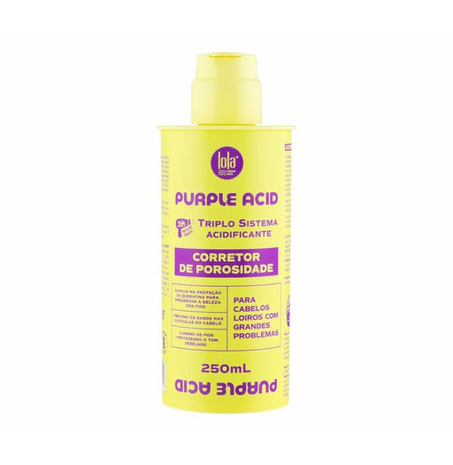 Corretor de Porosidade Purple Acid - 250 ml - Lola Cosmetics | Equilibra, Sela e Restaura o Cabelo Poroso - Lola Cosmetics - 1