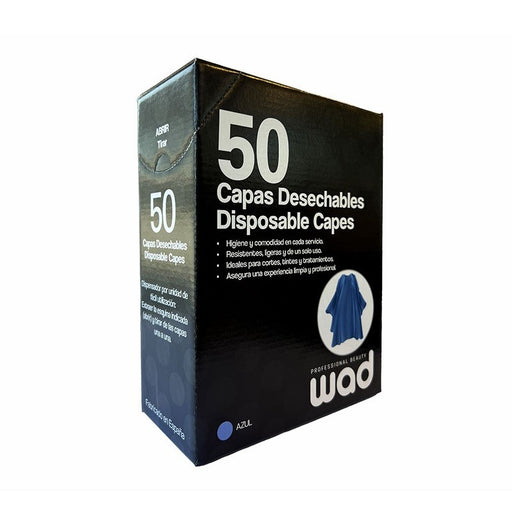 Capa Descartável Cabeleireiro - 50 unid - Wad Professional - 1