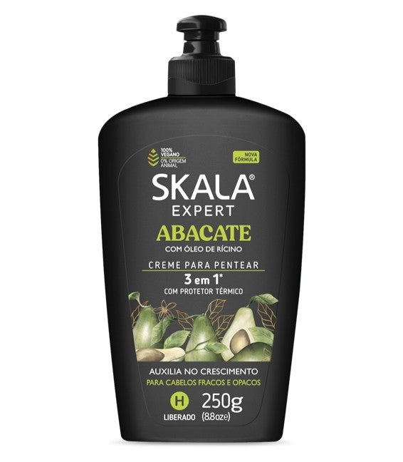 Creme para Pentear Bomba Vitaminas Abacate - 250gr - Skala - 1