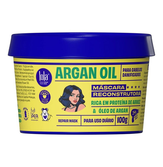 Máscara de Argan Oil 100 g - Lola Cosmetics - 1
