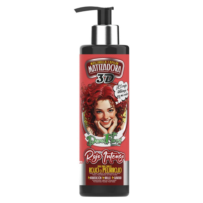 Máscara Matizadora de Cor – 300 ml – Dona Flora | Tons Vibrantes e Cuidado Capilar - Dona Flora - 1