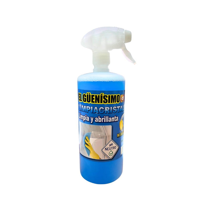 Spray Limpiador de Vidros Limpa e Dá Brilho 1 LITRO - El Guenisimo - 1
