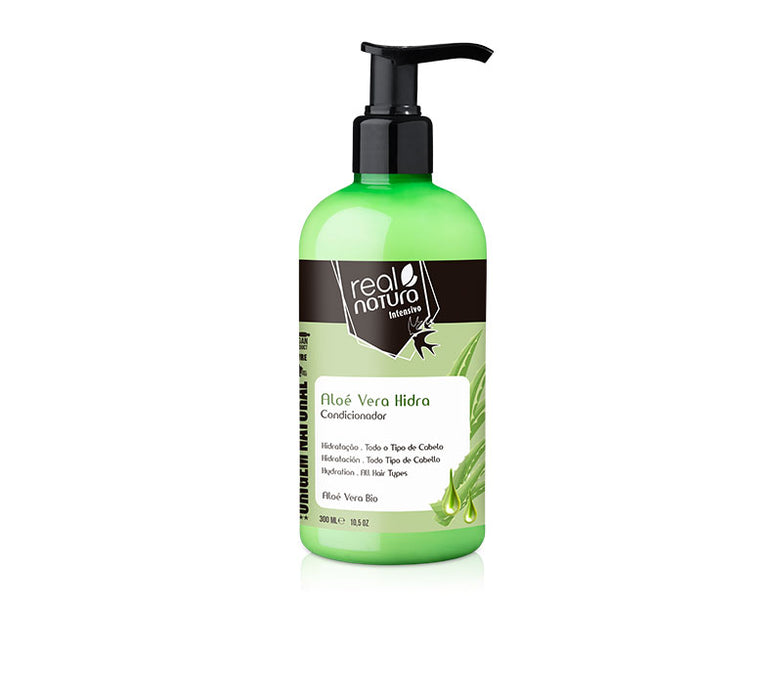 Condicionador Sem Sal Hidratação Profunda com Aloe Vera - 300 ml - Real Natura - 1
