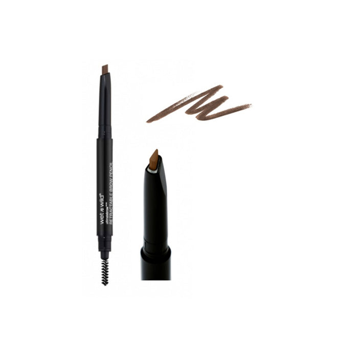 Lápis de Sobrancelha Ultimate Brow Retrátil - Wet N Wild : Medium Brown - 1