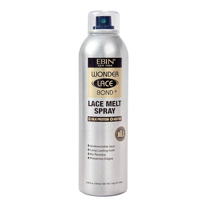 Spray de Aerosol Lace Melt Wonder Lace Bond 100 ml - Ebin New York - 1