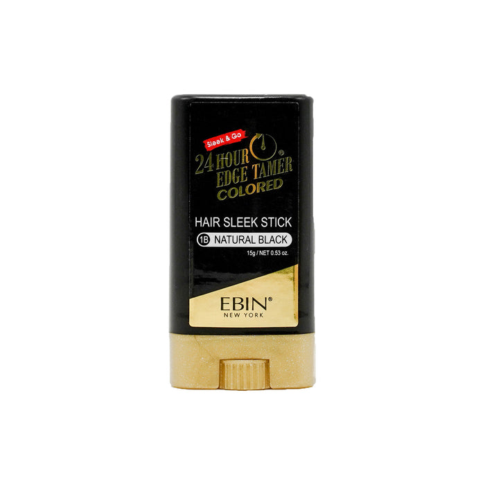 24 Hour Colored Edge Tamer Sleek Stick 15 g - Ebin New York : Natural Black - 1