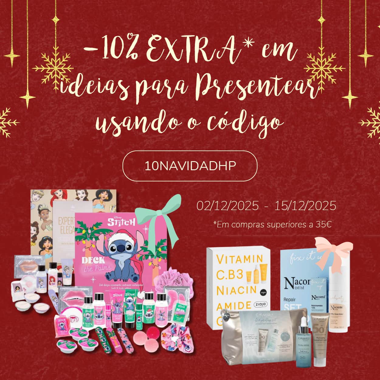 -10% EXTRA em Ideias para Presentes 🎄❤️