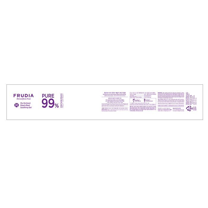 Gel Calmante com Extrato de Pêssego - Frudia : 300 ml - 1