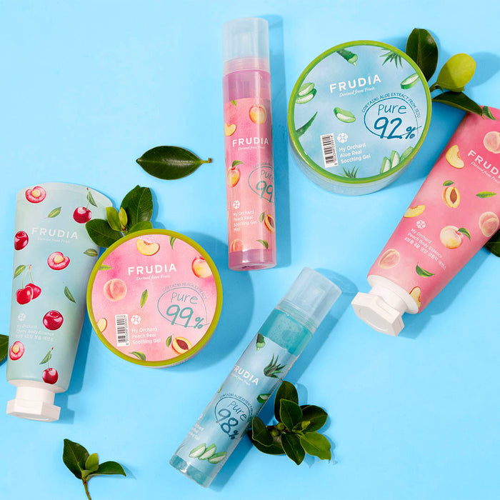 Gel Calmante com Extrato de Pêssego - Frudia : 300 ml - 2