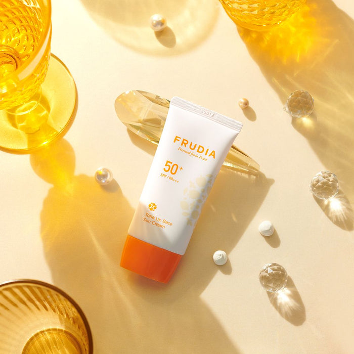 Creme Facial Protetor Solar e Base Tonificante SPF50 50 g - Frudia - 2