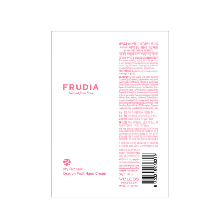 Creme para as Mãos de Fruta do Dragão - Frudia - 1