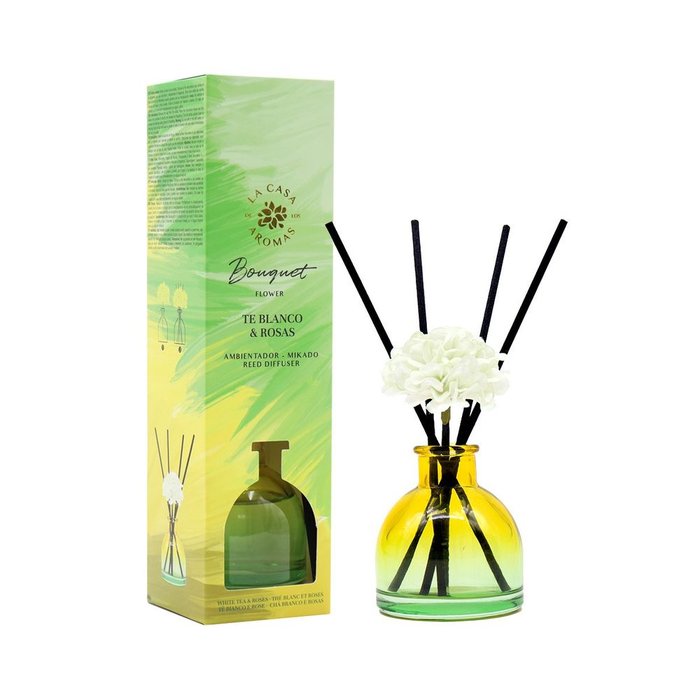 Mikado Buquê Flor Jasmim 40ml - Flor de Mayo: Té Blanco 40ml - 3