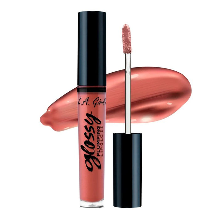 Glossy Plumping Plumping Lip Gloss - L.A. Girl : Plush - 1