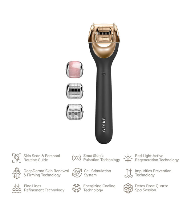 Rolo Facial de Microagulhas - Geske : Black Gold - 4