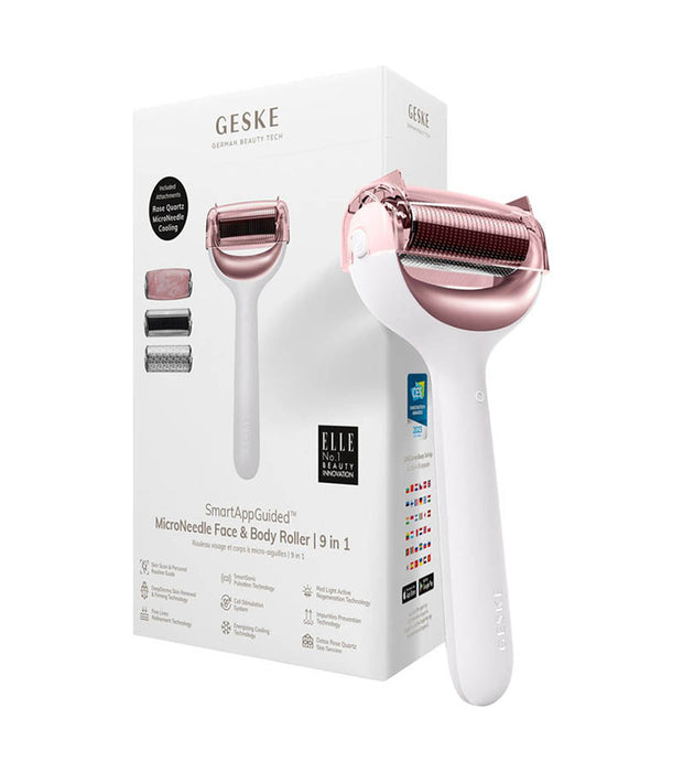 Rolo Facial de Microagulhas - Geske : White Rose Gold - 1