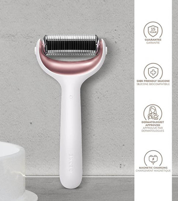 Rolo Facial de Microagulhas - Geske : White Rose Gold - 4