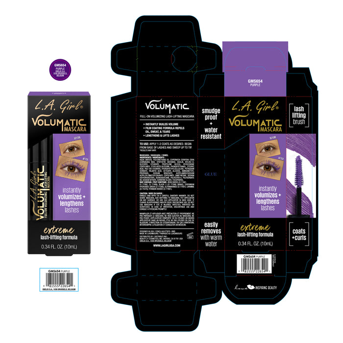 Rímel - Volumatic - L.A. Girl : Purple - 2