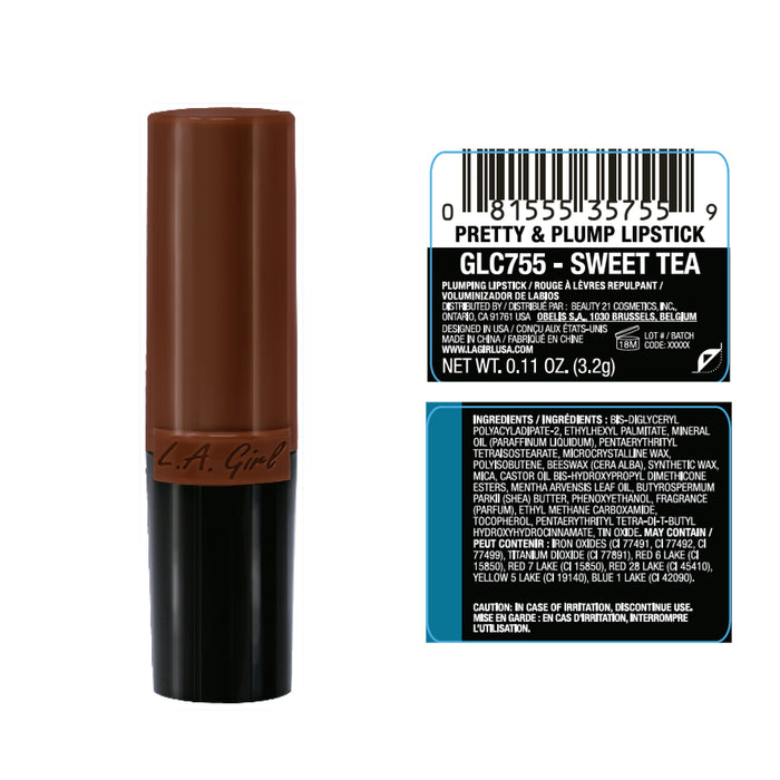 La Girl Labial Bonita e Rechonchuda - L.A. Girl : Sweet Tea - 2