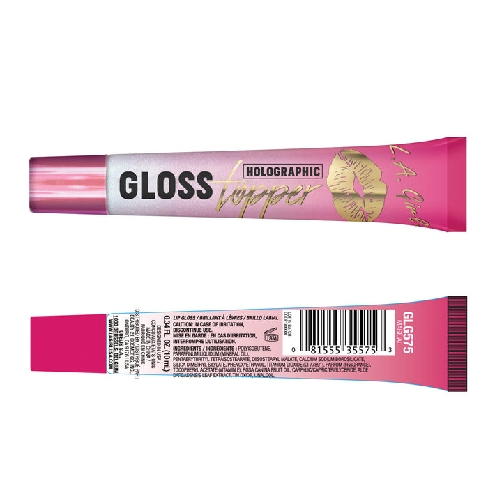 Gloss holográfico Topper Lip Gloss - L.A. Girl : Magical - 3