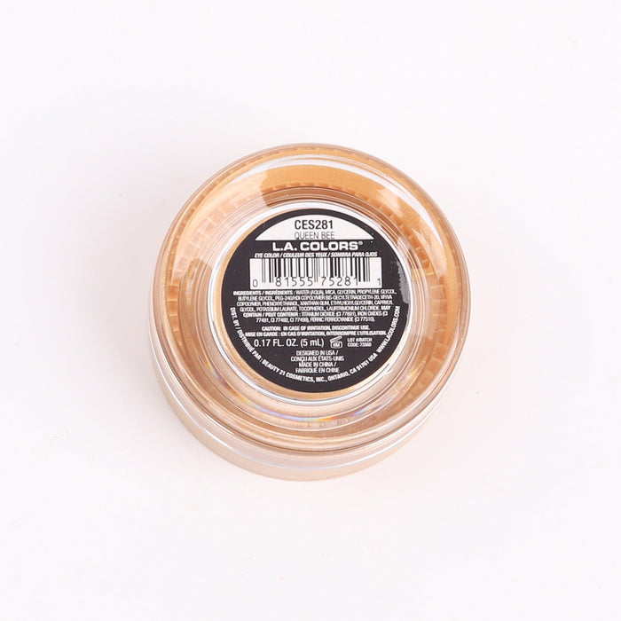 Gelly Glam Metallic Sombra Creme - L.A. Colors : Queen Bee - 2