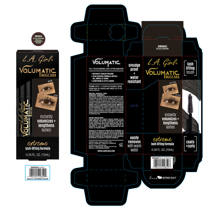 Rímel - Volumatic - L.A. Girl : Black - 2