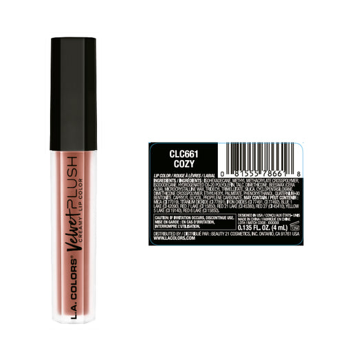 Labial Líquido Velvet Plush - L.A. Colors - 2