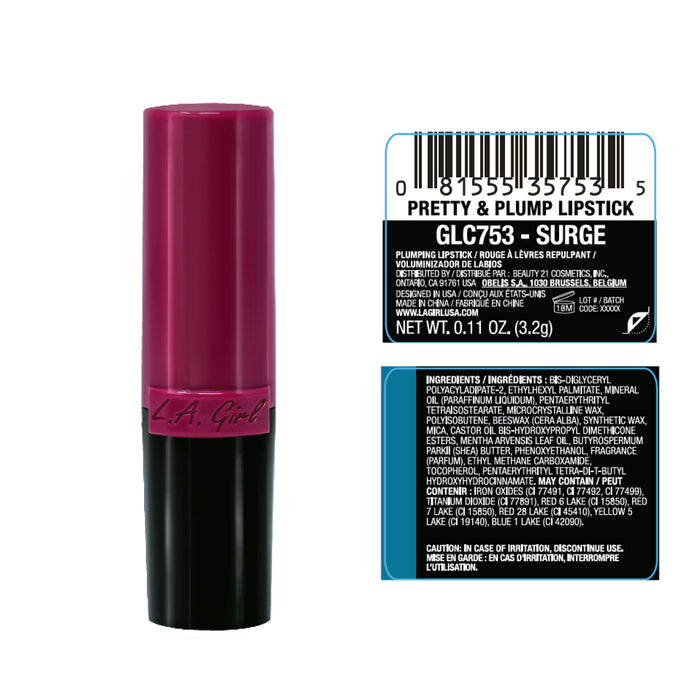 La Girl Labial Bonita e Rechonchuda - L.A. Girl : Surge - 2