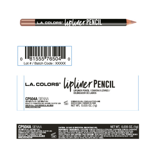 Lápis de lábios - L.A. Colors - 2