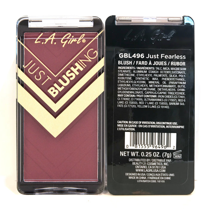 Colorete - Apenas corando - L.A. Girl : Just Fearless - 2