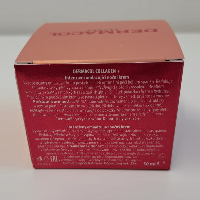 Creme de Noite Rejuvenescedor Intensivo - Collagen+ - Dermacol - 4