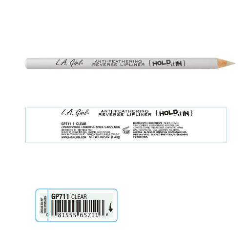 Batom Fixador - Hold It in Reverse "Transparent" - la Girl - L.A. Girl - 2